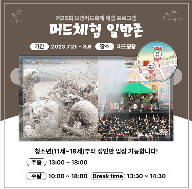 보령머드축제 일반존