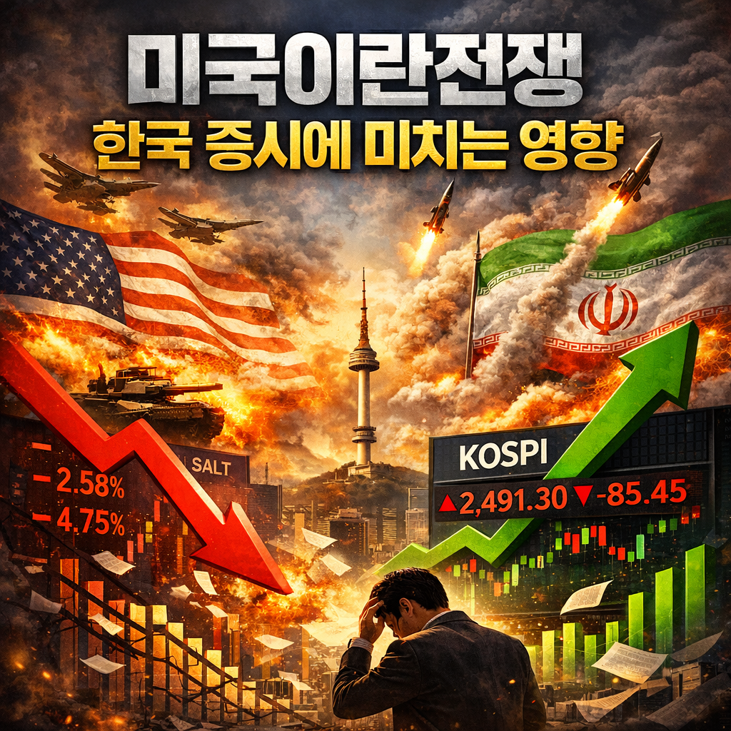 미국이란전쟁이 한국 증시에 미치는 영향