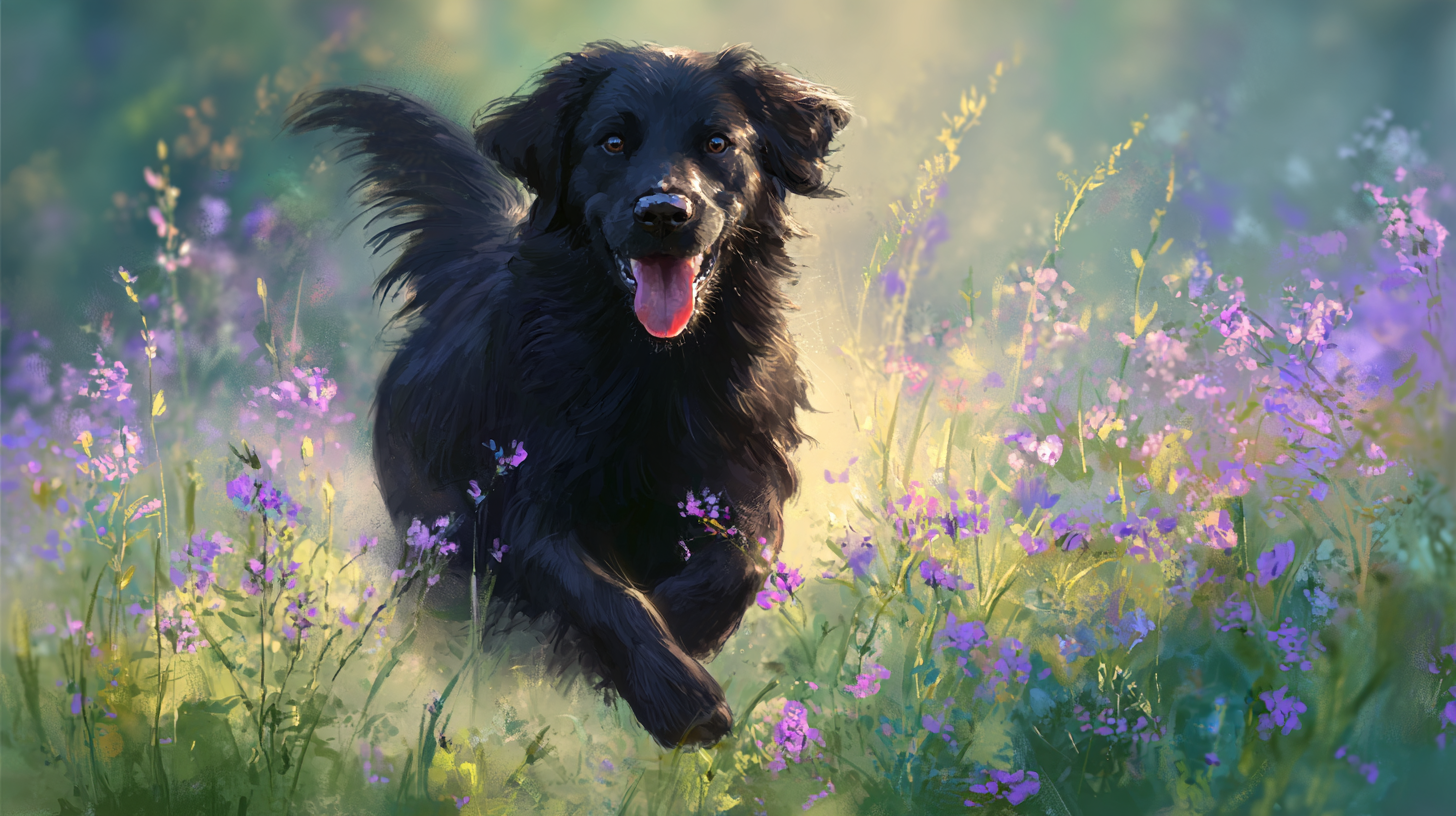 플랫 코티드 리트리버