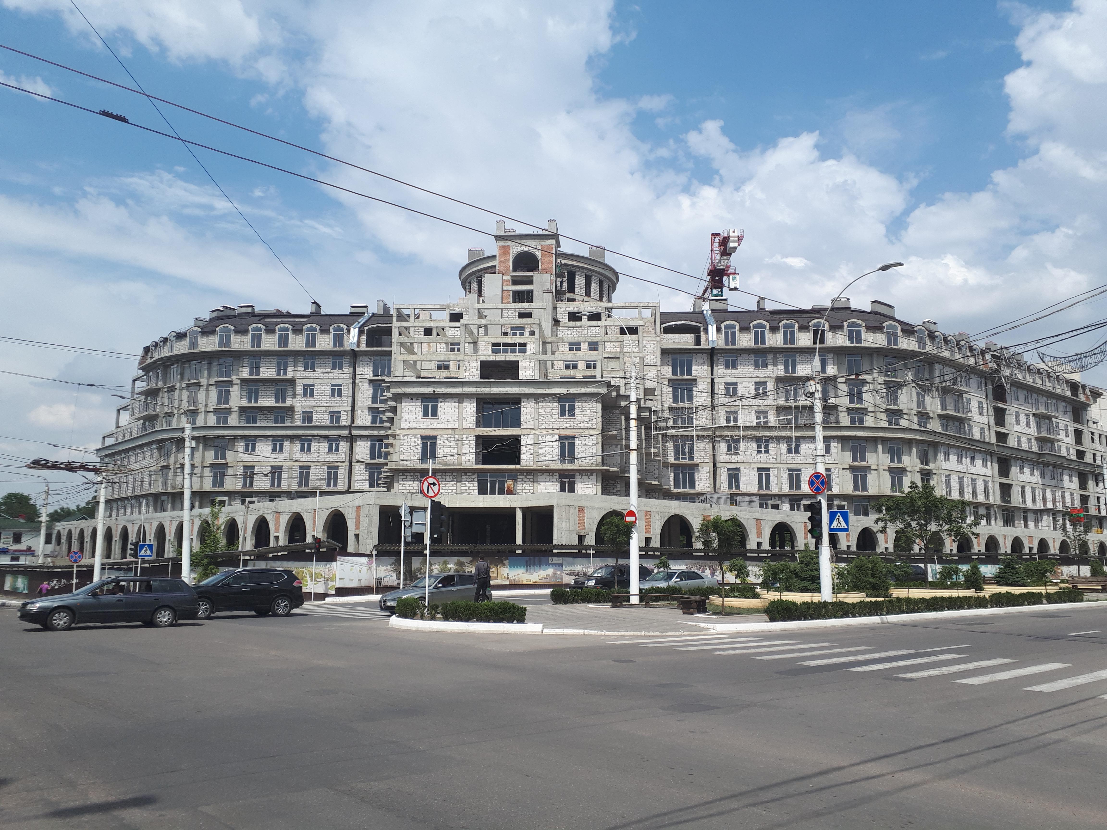 트란스니스트리아 티라스폴 소련식 건물 스타일