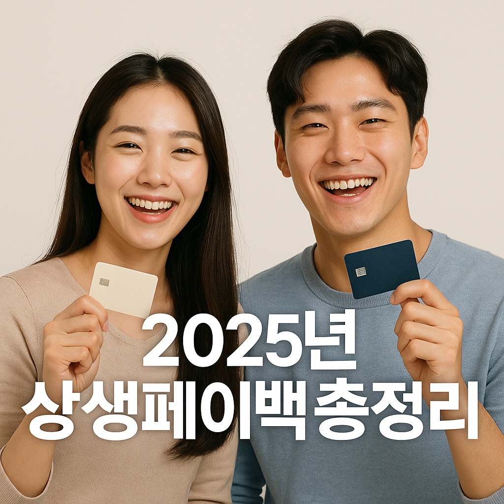 2025년 상생페이백 환급 총정리