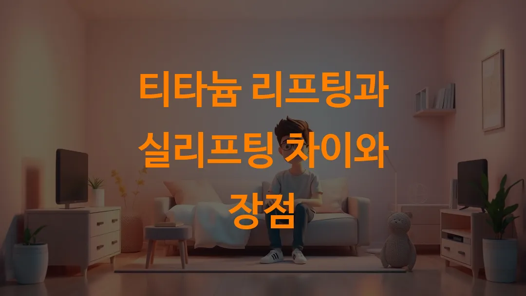 티타늄 리프팅과 실리프팅 차이와 장점