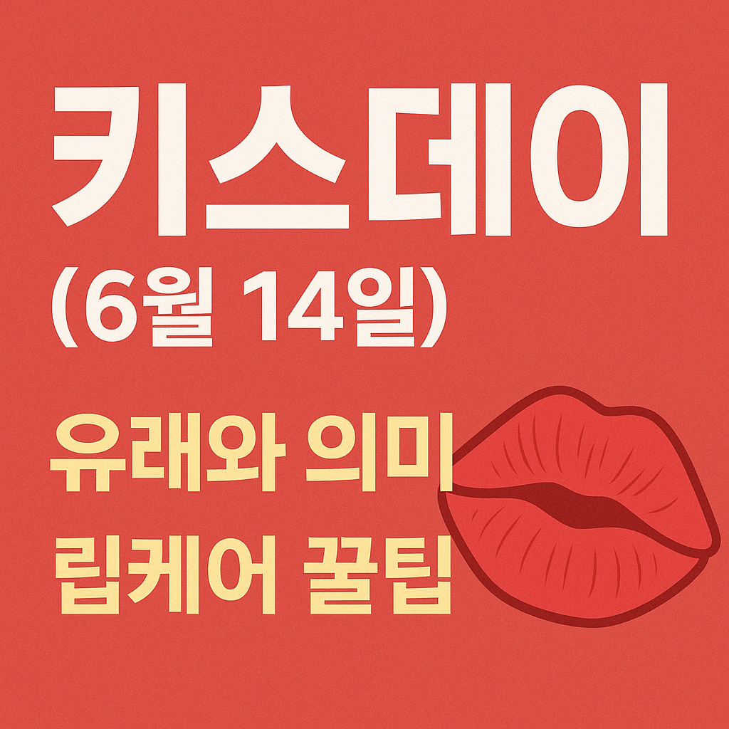 키스데이 유래와 의미