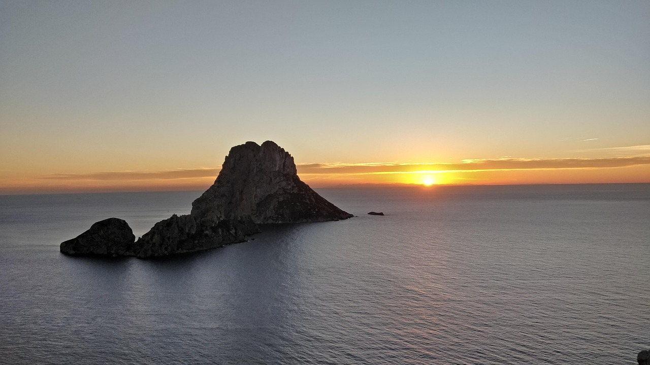 이비자, Es vedra, 일몰