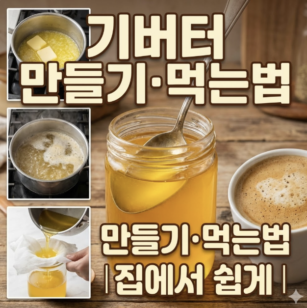 기버터 만들기