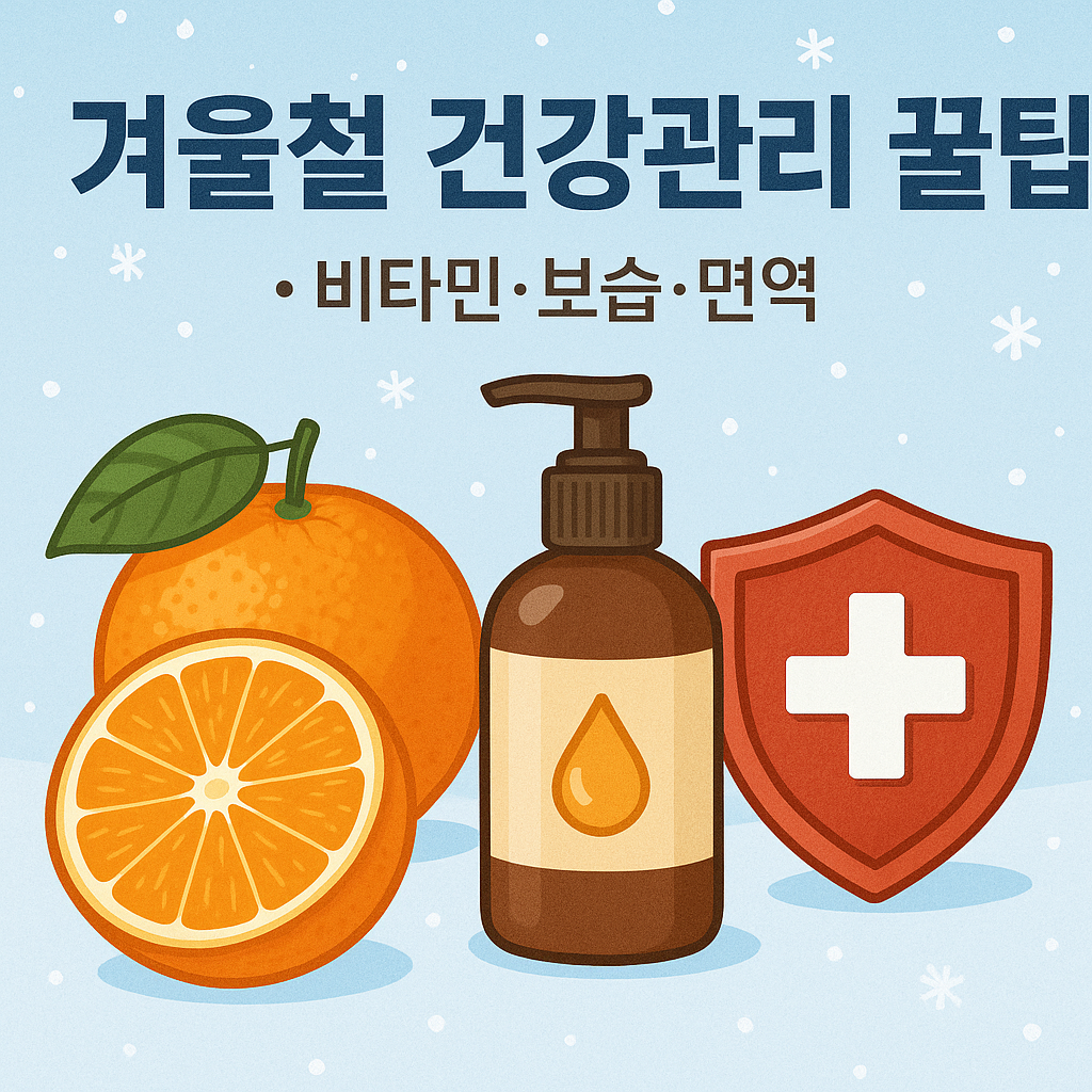 겨울철 건강관리 관련 이미지