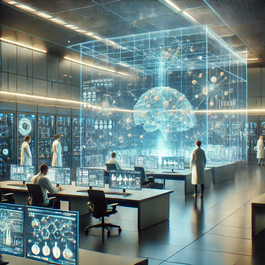 인공지능 개발 이미지 - AI 생성