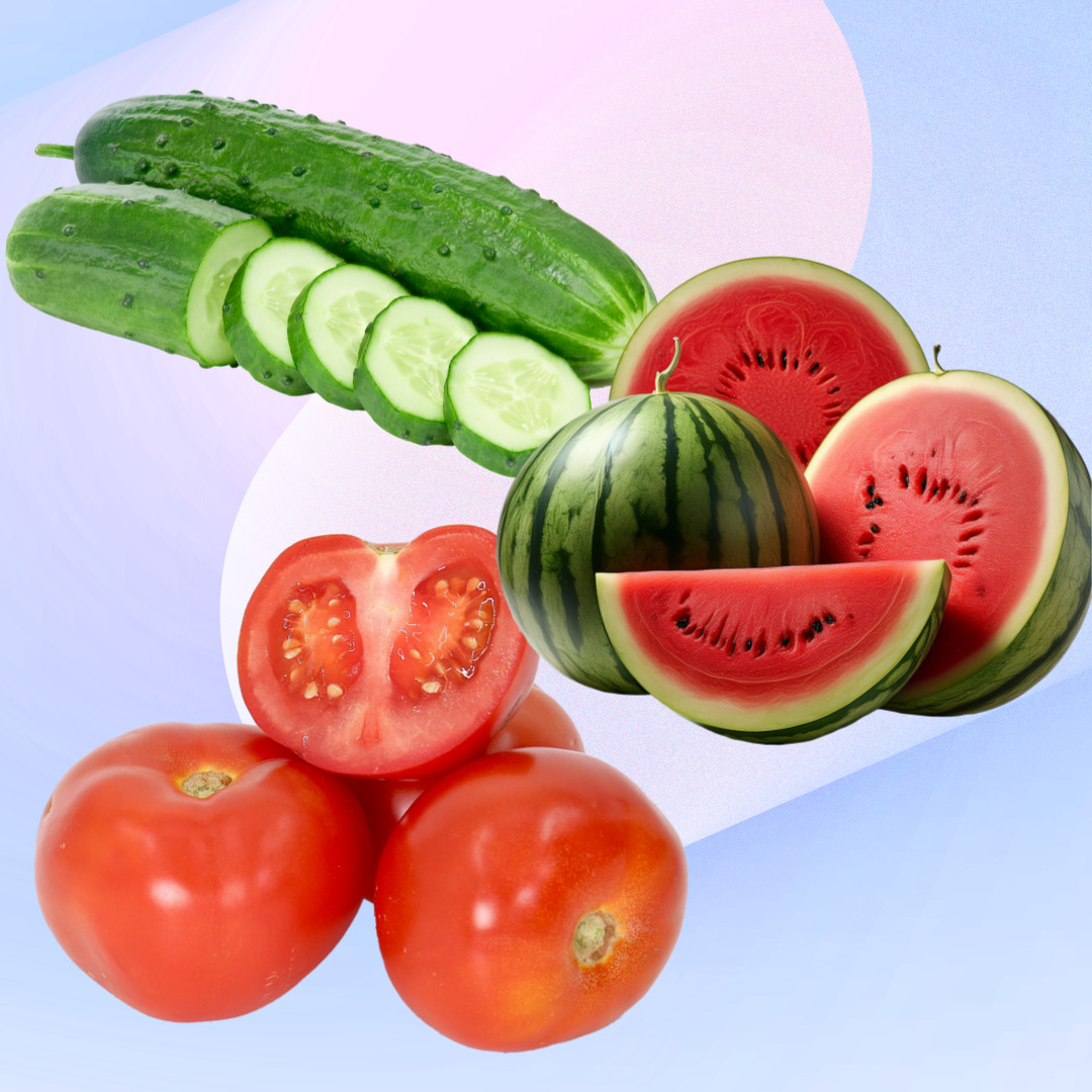 의사가 추천하는 더위 이기는 음식 (오이, 토마토, 수박)