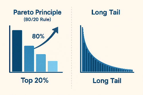 파레토법칙 & 롱테일 전략