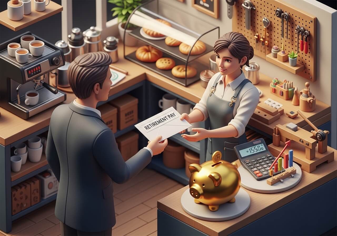 5인미만 사업장 퇴직금