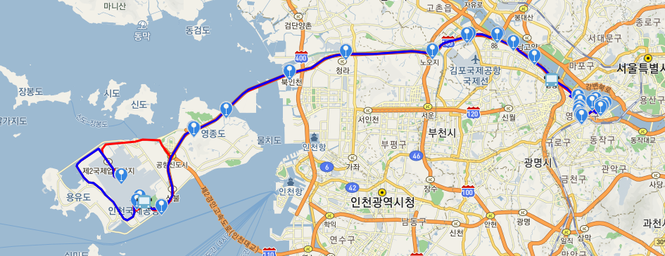 6007번 공항버스
