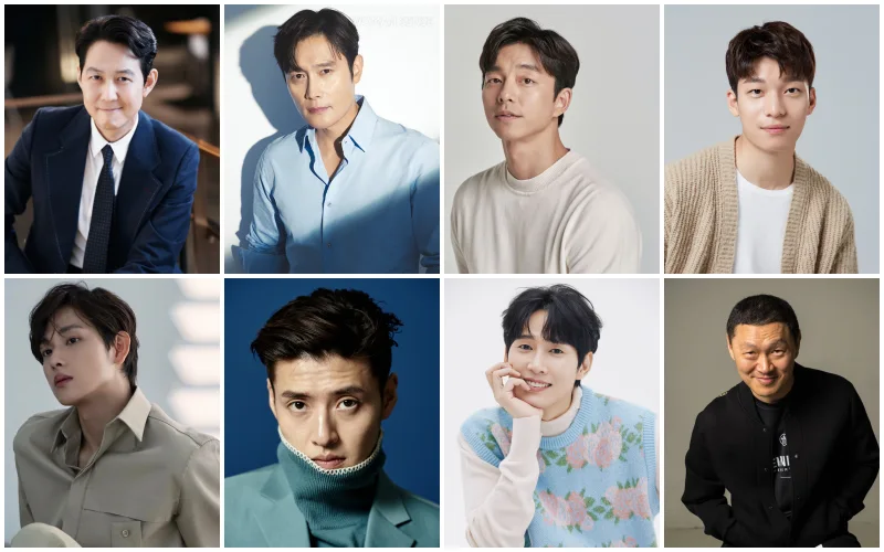 오징어 게임 시즌 2에서 다시 출연하는 주연급 4명과 새롭게 합류한 배우 4명