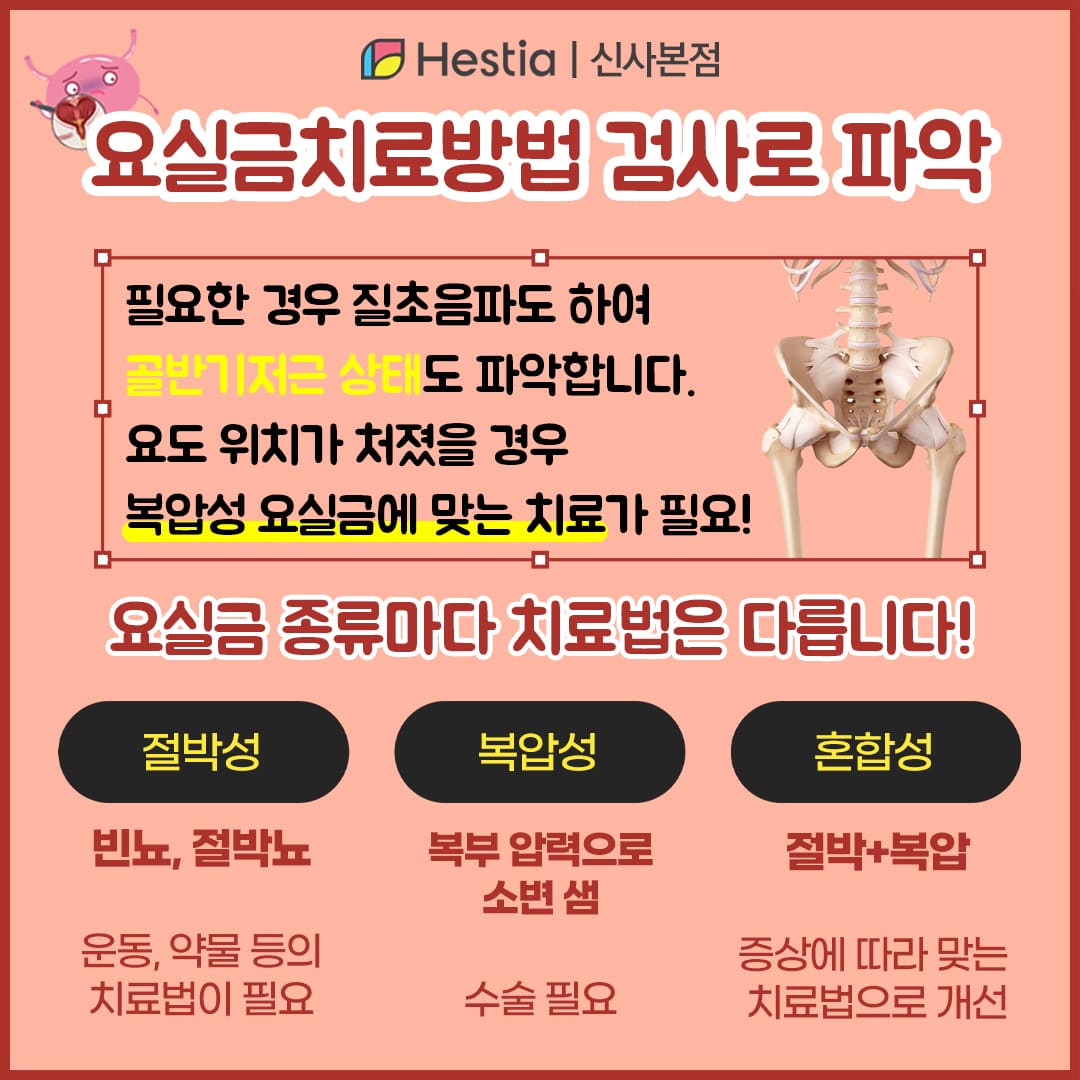 골반 운동 요실금치료방법 요실금치료방법 검사로 파악