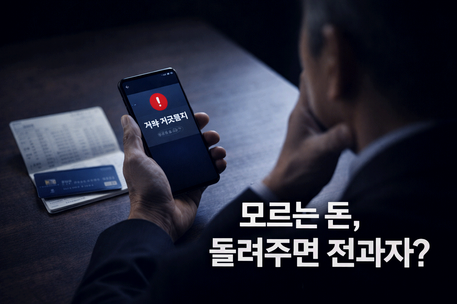 당신도 모르는 사이, 한순간에 전과자가 될 수 있습니다.