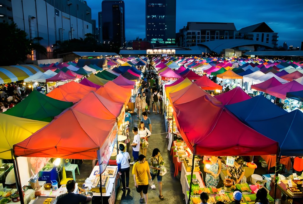 방콕 야시장