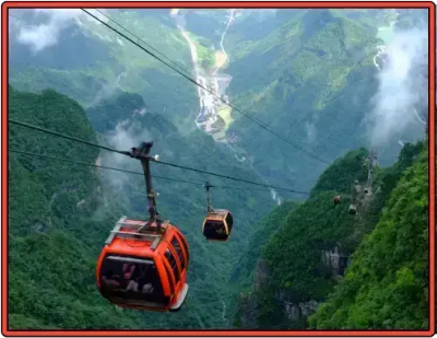 장가계-천문산-케이블카