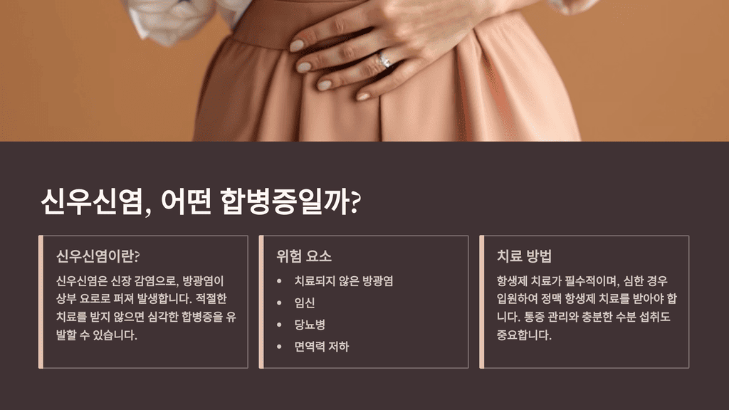 신우신염, 어떤 합병증일까?
