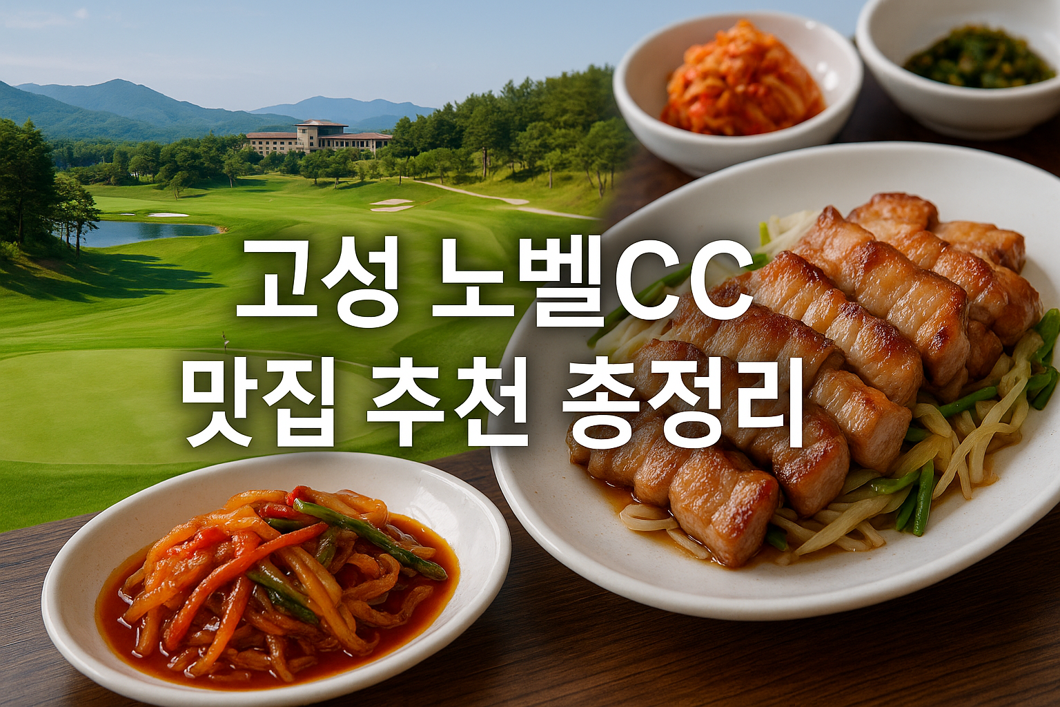 고성 노벨CC맛집 추천 총정리