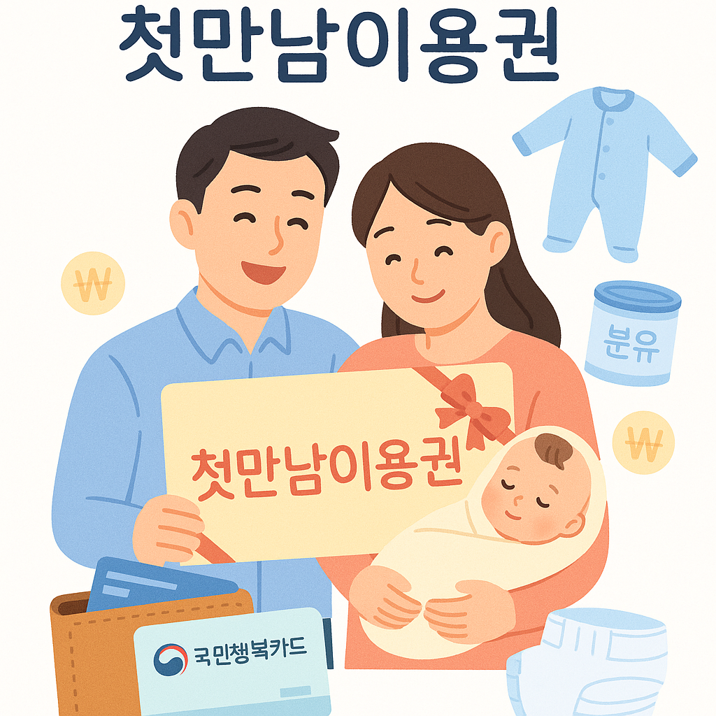 2025년 첫만남이용권 총정리: 출산가정을 위한 필수 가이드