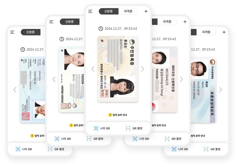 모바일 주민등록증 발급방법(이미지=모바일 신분증 홈페이지)