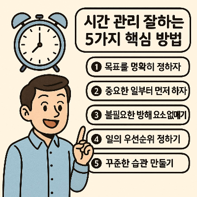 시간관리&amp;생산성 향상