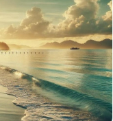 예쁜 바다 이미지