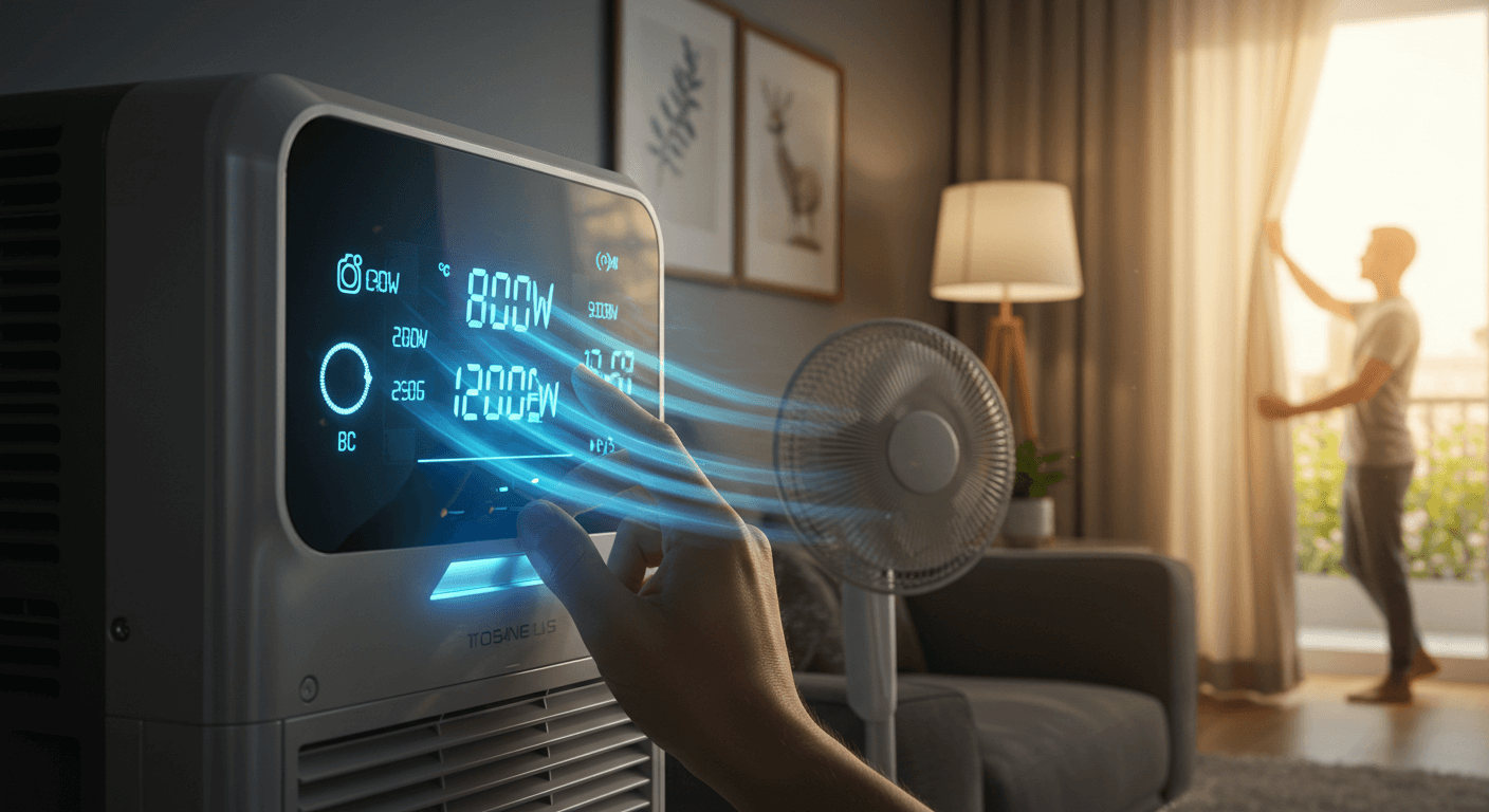 "냉방기기 전력 사용량 계산법과 절감 전략"에 대한 이미지입니다.