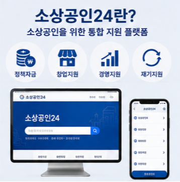 소상공인24 경영안정바우처 신청방법