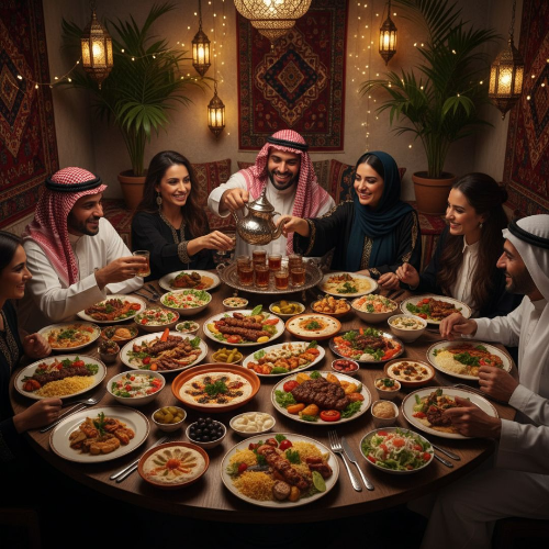 사막의 연금술: 종교와 환대가 빚어낸 중동 식탁의 향기로운 미학