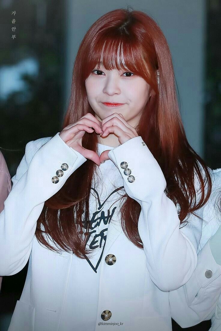 아이즈원 김민주 최애사진