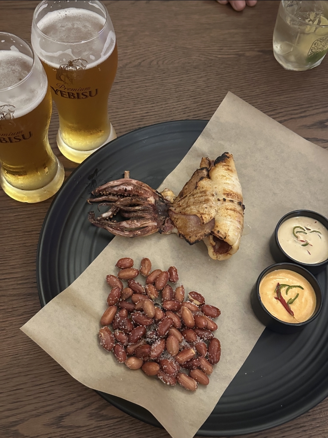 피데기 갈릭 버터 구이