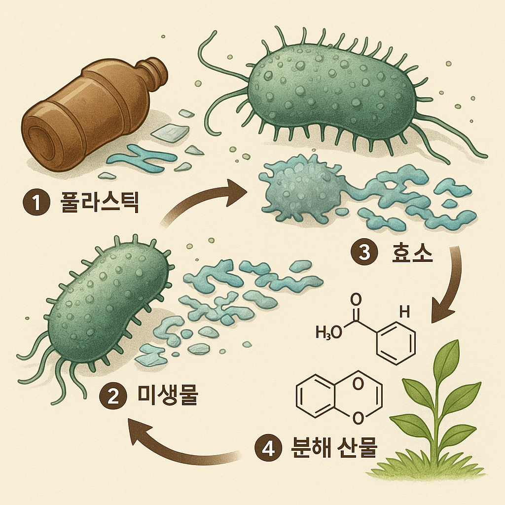 플라스틱 분해 미생물의 가능성 관련 사진