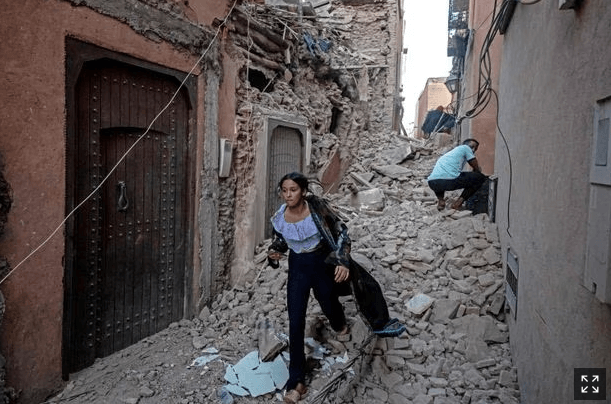 모로코 지진 피해 사망 기부 성금 북아프리카 위치