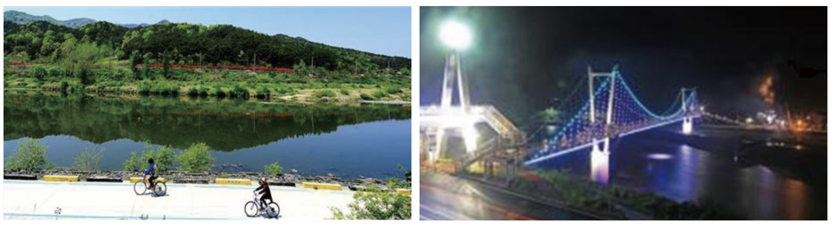 곡성 섬진강 자전거 길