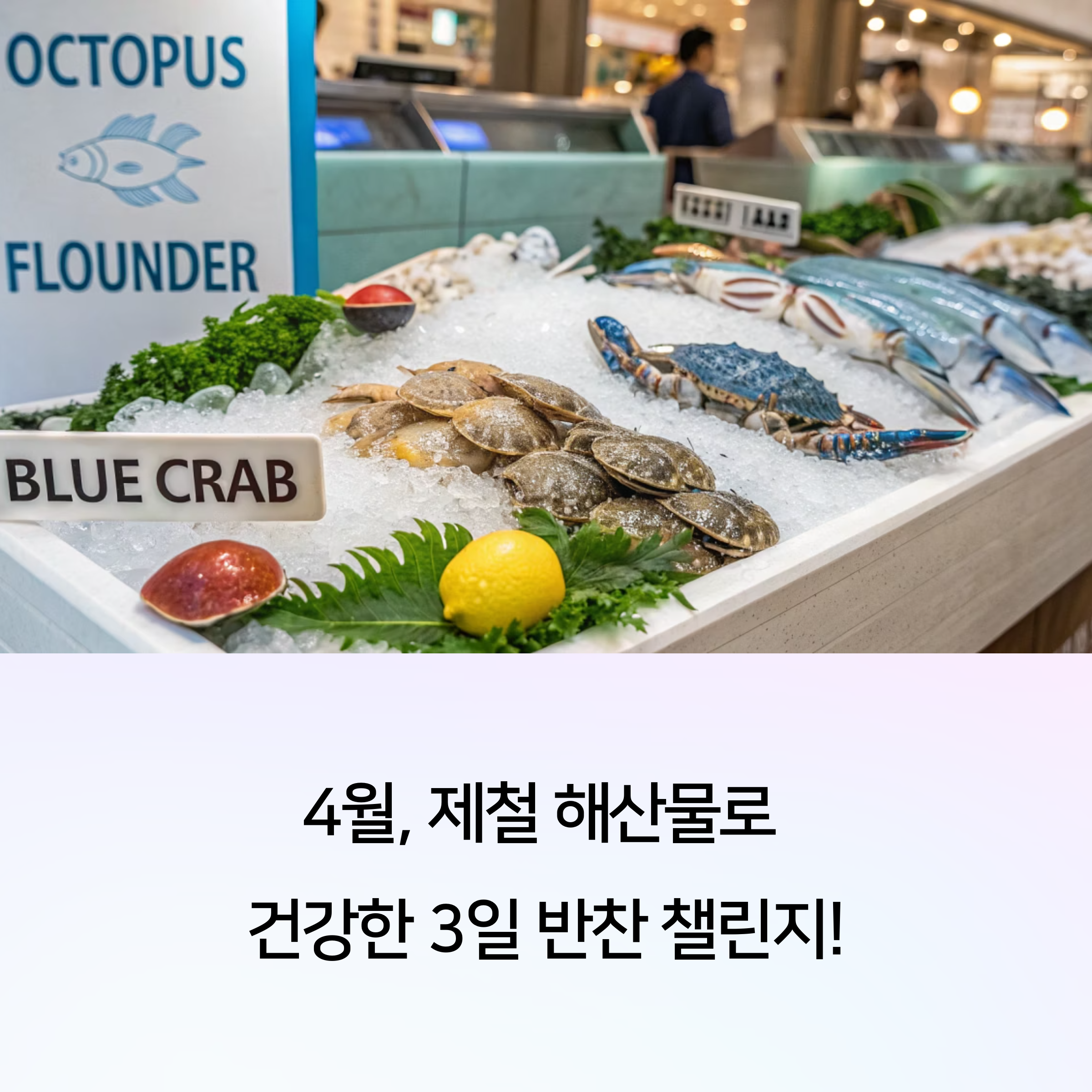 집밥 챌린지! 제철 해산물로 3일 반찬 만들기