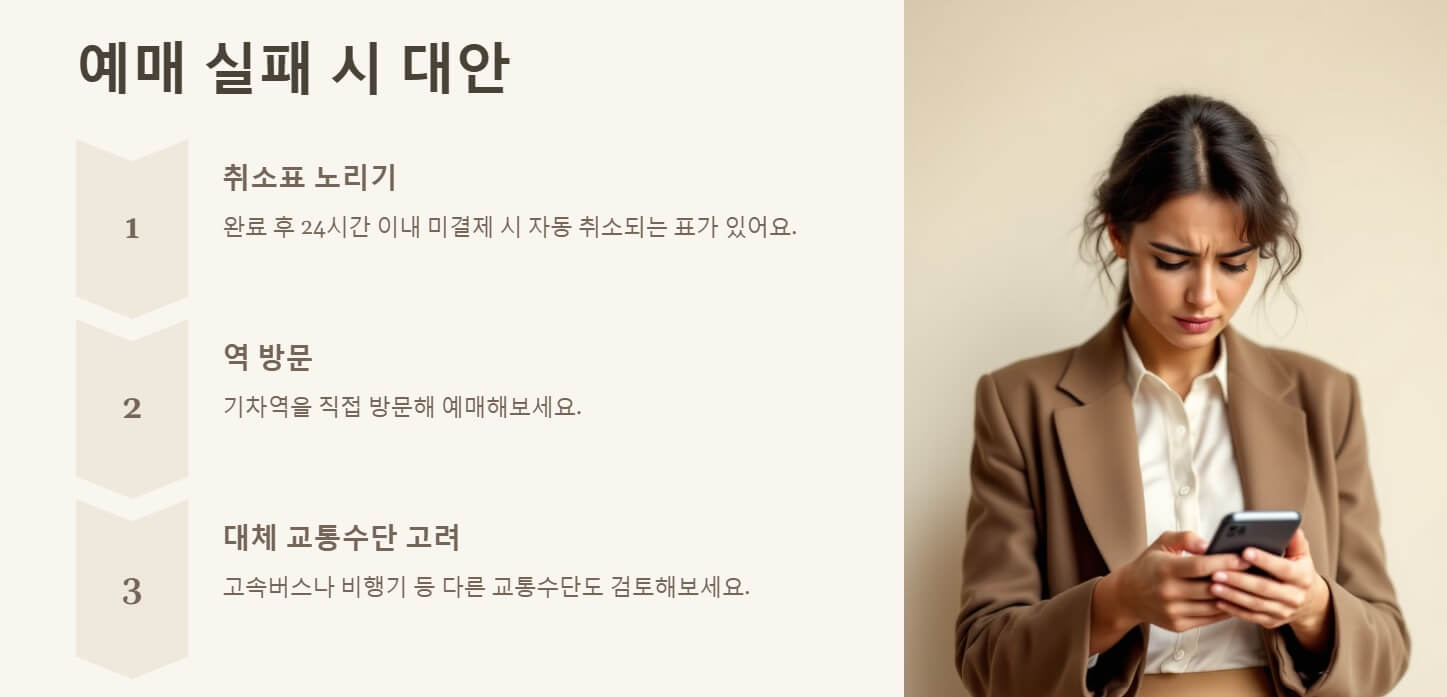 설날 기차표 예매