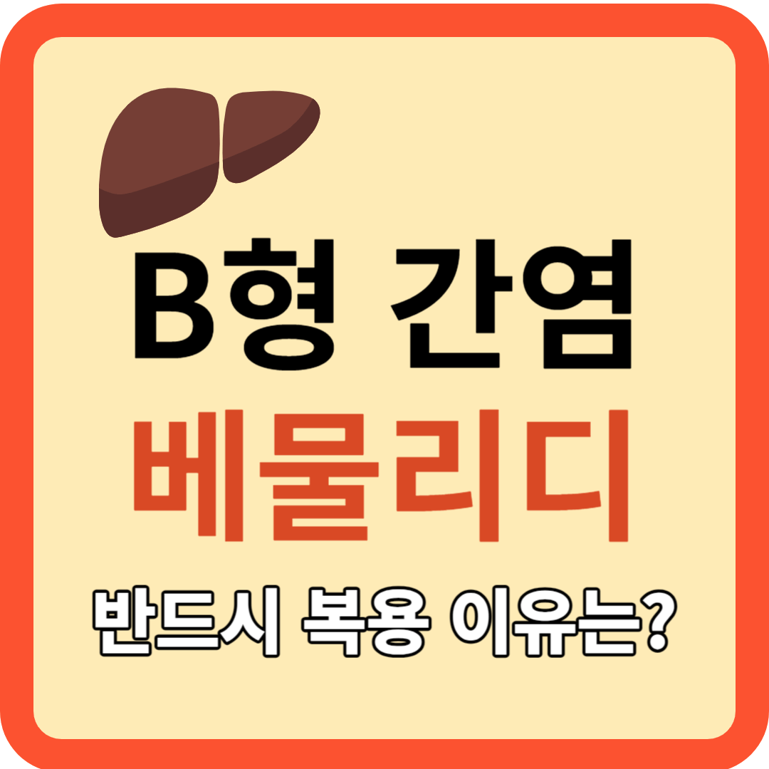 간암: B형 간염과 베물리디! 불가분 관계!