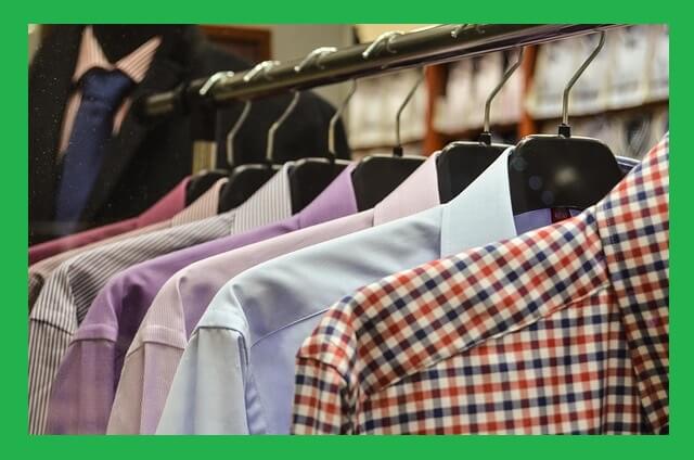 마트-와이셔츠-진열