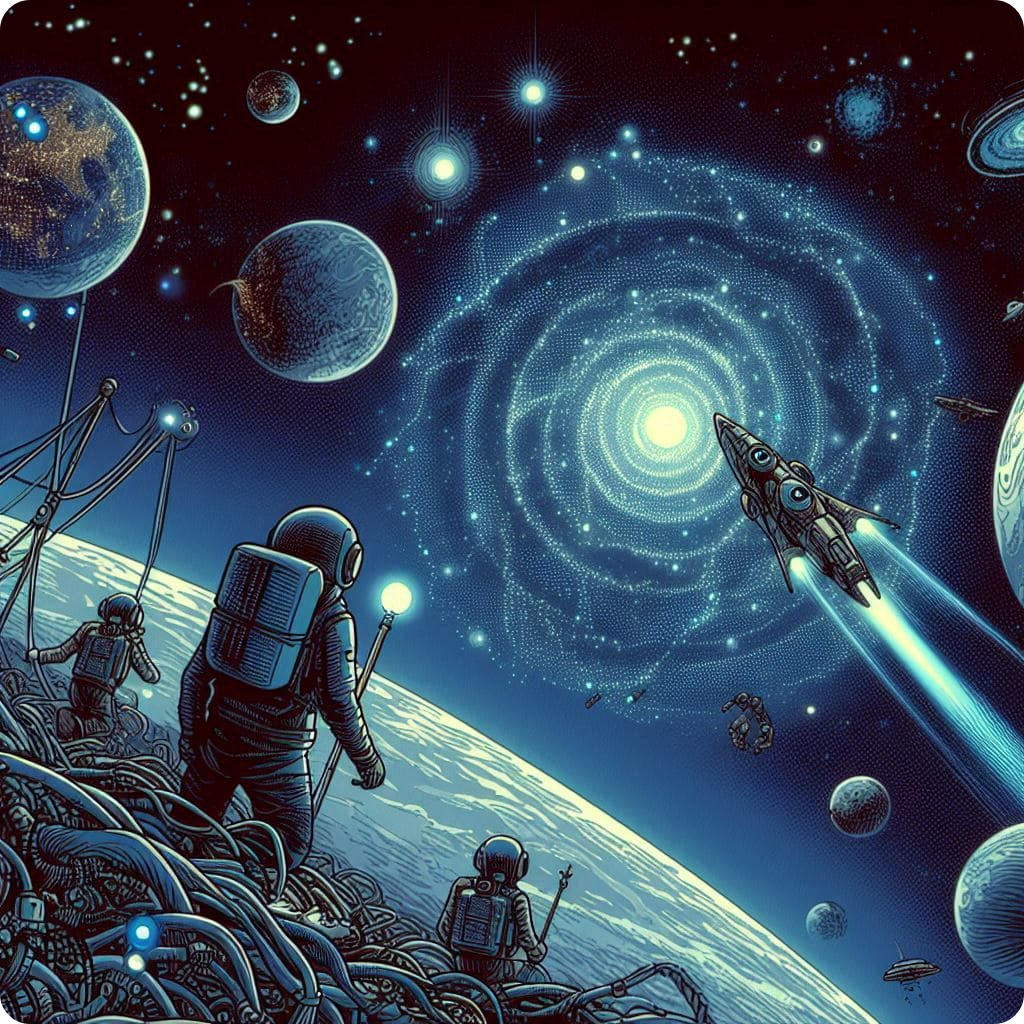 AI-led space exploration