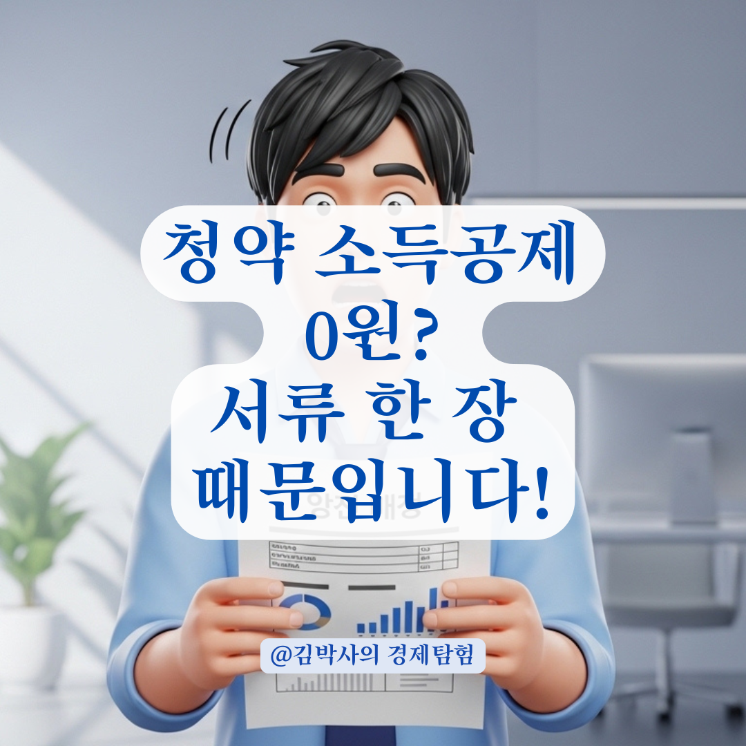청약통장 잔액 많아도 소득공제 못 받는 의외의 이유는 바로 이것!