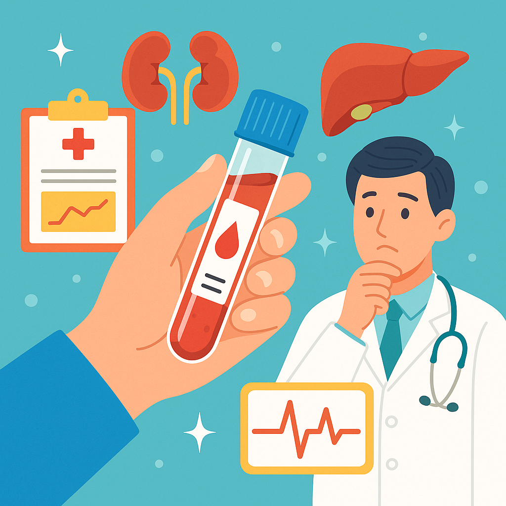 혈액검사 수치, 숫자 하나에 병이 숨어있을까?