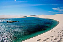 Lencois Maranhenses 해변, 브라질