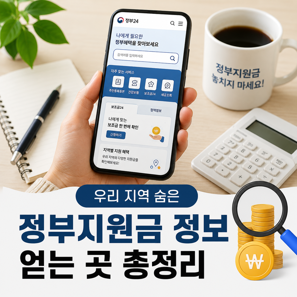 우리 지역 숨은 정부지원금 정보 얻는 곳 총정리