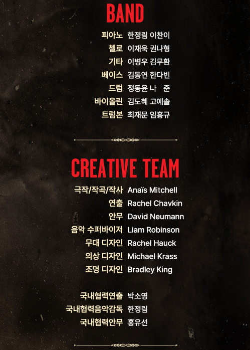 하데스 타운 출연 배우