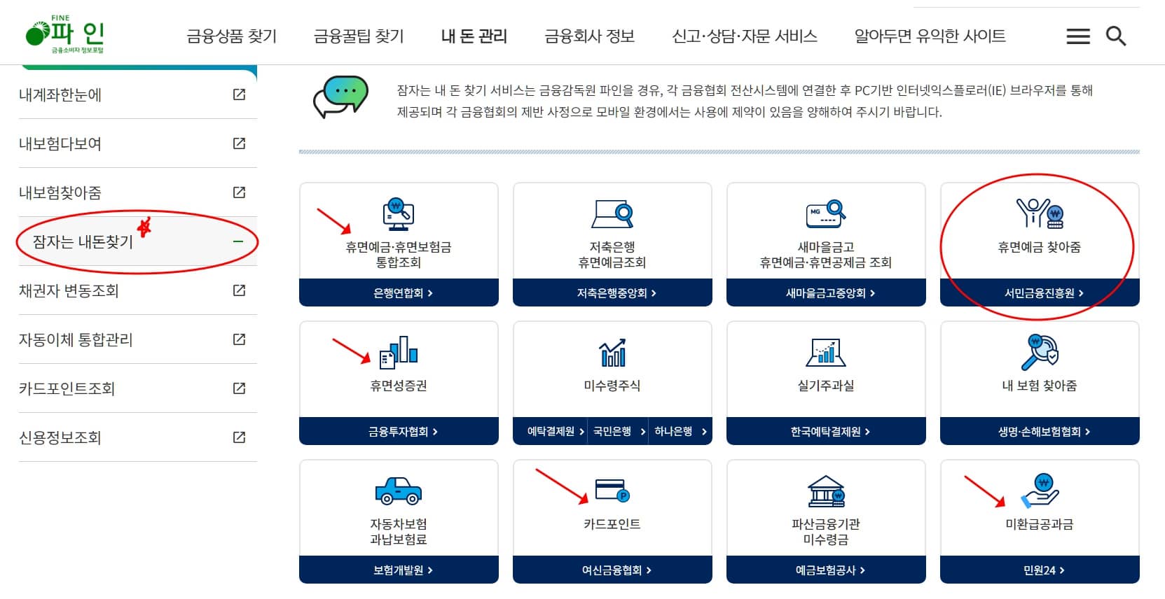 금융소비자 정보포털