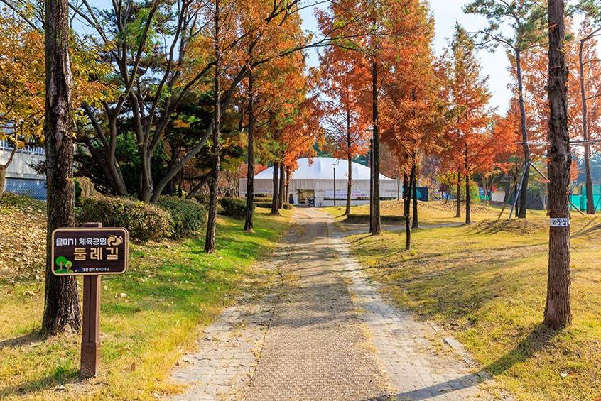 대전광역시 을미기파크골프장 소개