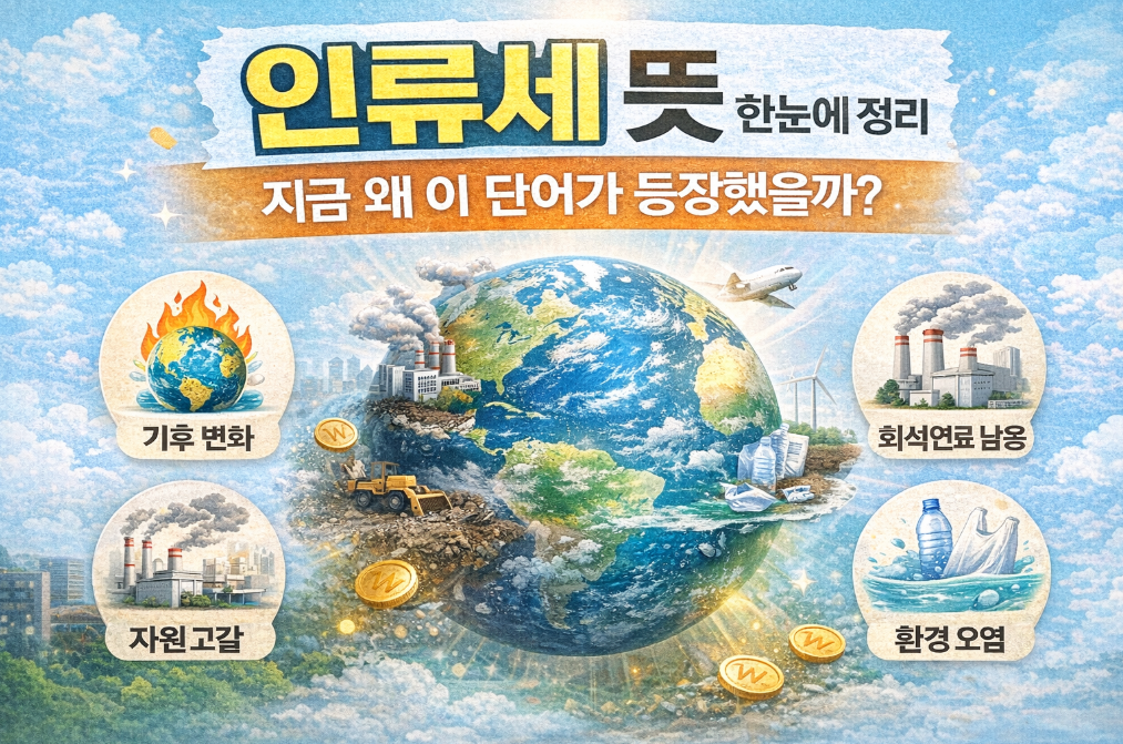 인류세 뜻, 지금 이 단어가 등장한 이유는?