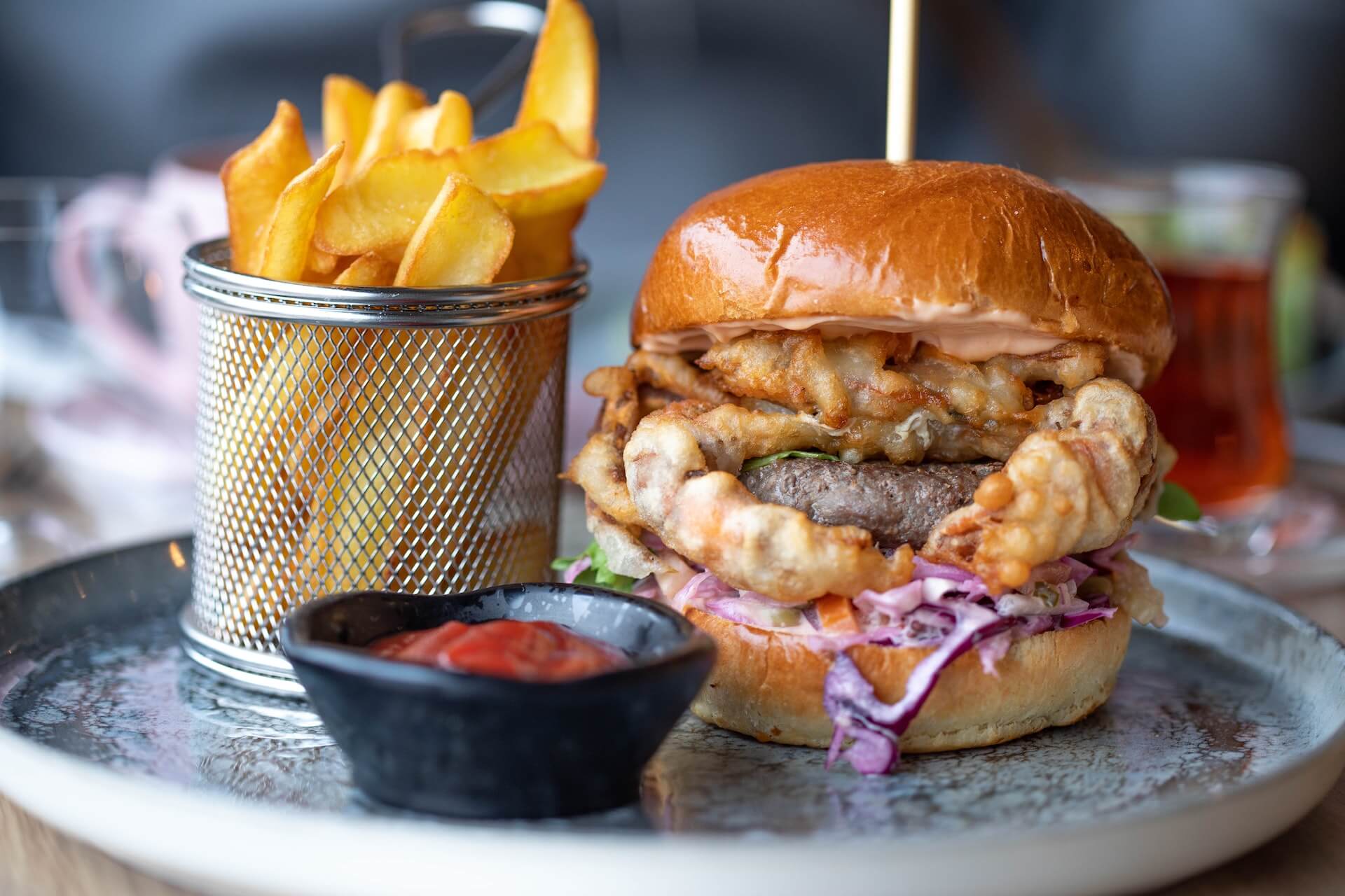 인스턴트 햄버거