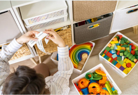 visual organizing for kids
