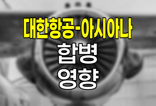 대한항공-아시아나 합병, 소비자 영향과 항공산업 변화